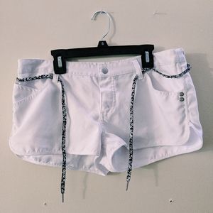 Roxy shorts white size 5